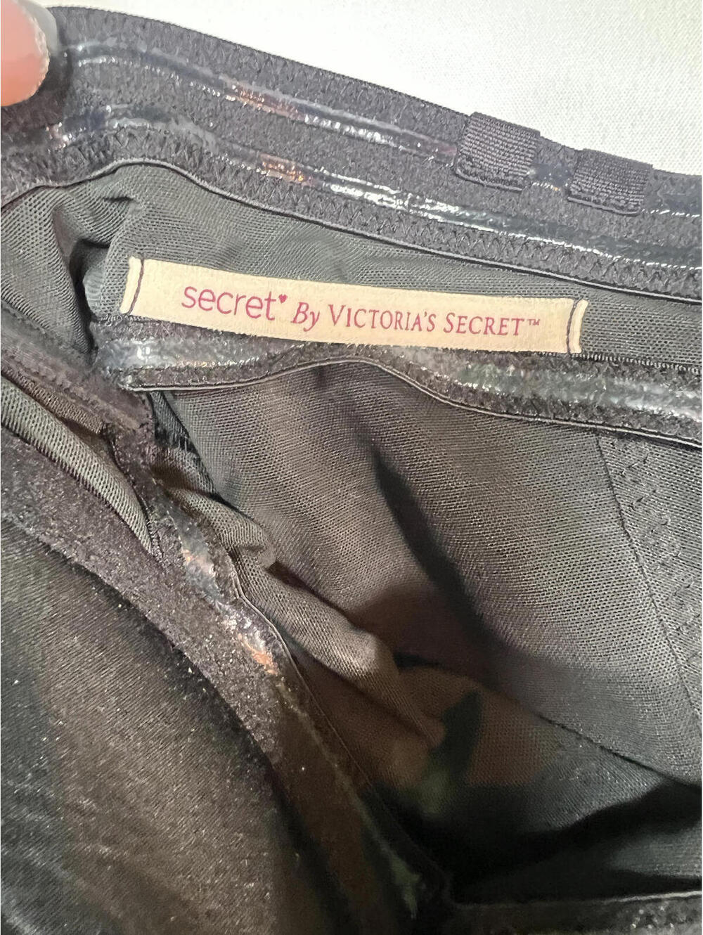 Victoria's Secret Black Strapless Shapewear Dress